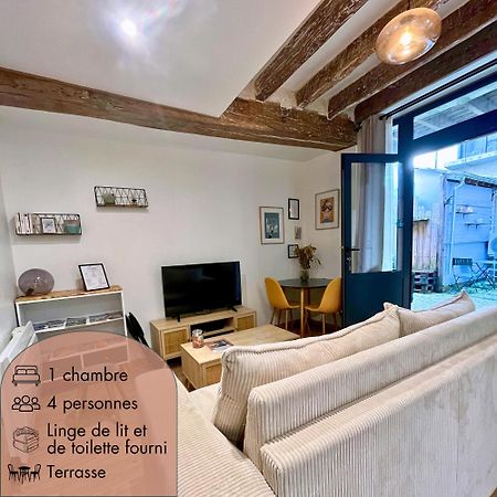 La Cour Chartraine - Cosy Appartement Avec Cour Exterieur A ブロワ エクステリア 写真